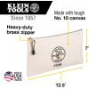 imageKlein Tools 5109S Canvas Bucket Straight Wall Tool Bucket Swivel with Swivel Snap 75Pound Load RatedStandard