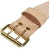 imageKlein Tools 5415S Tool Belt HeavyDuty Leather Work Belt for Contractors Construction Carpenters Electricians Framers Ironworkers SmallMedium