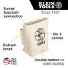 imageKlein Tools 5416T Tool Bag BullPin and Bolt Pouch No 4 Canvas with Tunnel Connection 5 x 10 x 9Inch10 Inch