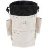 imageKlein Tools 5416TCP Tool Bag Extra Tall Top Closing Bolt Bag with 3Inch Drawstring HeavyDuty No 4 Canvas 5 x 12 x 9InchExtra Tall