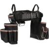 imageKlein Tools 55427 Tradesman Pro Electricians Padded Tool Belt and Tool Pouch Combo for Longwear Comfort and Durability Size MediumLarge