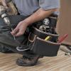 imageKlein Tools 55427 Tradesman Pro Electricians Padded Tool Belt and Tool Pouch Combo for Longwear Comfort and Durability Size MediumLarge
