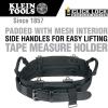 imageKlein Tools 55918 Tool Belt Electrician Tool Belt for use with Modular Pouches from Klein Tools Click Lock Modular System Size MMedium Tool Belt