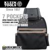 imageKlein Tools 55918 Tool Belt Electrician Tool Belt for use with Modular Pouches from Klein Tools Click Lock Modular System Size MParts Pouch