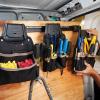 imageKlein Tools 55918 Tool Belt Electrician Tool Belt for use with Modular Pouches from Klein Tools Click Lock Modular System Size MPiping Pouch