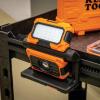 imageKlein Tools 56417 MODbox Rechargeable 3000Lumen LED Work Light Portable 2in1 Flood and Spot Light 360Degree Rotation Compatible with MODbox Rail System3000Lumen Dual Beam Light