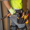 imageKlein Tools 5710M Electricians Powerline Padded Tool Belt and Tool Pouch Combo Medium 4PieceL