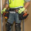 imageKlein Tools 5710M Electricians Powerline Padded Tool Belt and Tool Pouch Combo Medium 4PieceL