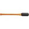 imageKlein Tools 64612INS Insulated Nut Driver Made in USA 12Inch Hex Cushion Grip Handle 6Inch Round Hollow ShaftNonMagnetic