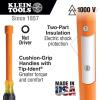 imageKlein Tools 64612INS Insulated Nut Driver Made in USA 12Inch Hex Cushion Grip Handle 6Inch Round Hollow ShaftNonMagnetic