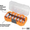 imageKlein Tools 65213TX TORX Bit Socket Set T8 toT60 14 38 and 12Inch Drives Premium CrV Steel MODBox Case 13PieceTORX