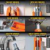 imageKlein Tools 68098 Faucet Wrench 12in1 Plumbing Multi Tool for Sink Toilet and Faucet Installations and Repairs