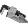 imageKlein Tools 68228 18Inch Cast Iron Pipe Wrench Heavy Duty Adjustable Plumbing Wrench with IBeam Handle 212Inch Jaw CapacityCast Aluminum