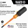 imageKlein Tools 6936INS Insulated Screwdriver Made in USA Screwdriver with 1000V Slim Profile Tip 2 Phillips with 6Inch Shank CushionGrip Handle