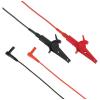 imageKlein Tools 69381 Alligator Clip Test Leads HeavyDuty Banana Plug Replacement Leads 3FootLeads