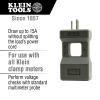 imageKlein Tools 69409 Line Splitter for Clamp Meter Measures up to 15A Current Draw 10x Measurement Designed for North American OutletsHandheld