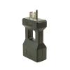 imageKlein Tools 69409 Line Splitter for Clamp Meter Measures up to 15A Current Draw 10x Measurement Designed for North American OutletsHandheld
