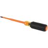 imageKlein Tools 6986INS Insulated Screwdriver 1000V Slim Profile Tip 1 Square with 6Inch Shank CushionGrip Handle