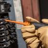 imageKlein Tools 6986INS Insulated Screwdriver 1000V Slim Profile Tip 1 Square with 6Inch Shank CushionGrip Handle