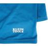 imageKlein Tools 80048 Neck Gaiter Cooling Band Kit Face Cover with Evaporative Performance Knit Fabric and UPF 50 Protection Blue 2Piece