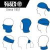 imageKlein Tools 80048 Neck Gaiter Cooling Band Kit Face Cover with Evaporative Performance Knit Fabric and UPF 50 Protection Blue 2Piece