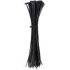imageKlein Tools 80069 Cable Tie Kit Made in USA Set with 2 Packs of 100 Zip Ties 50Pound Tensile Strength 75Foot Cable Roll 3Piece