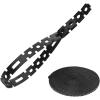 imageKlein Tools 80069 Cable Tie Kit Made in USA Set with 2 Packs of 100 Zip Ties 50Pound Tensile Strength 75Foot Cable Roll 3Piece