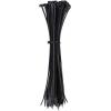 imageKlein Tools 80069 Cable Tie Kit Made in USA Set with 2 Packs of 100 Zip Ties 50Pound Tensile Strength 75Foot Cable Roll 3Piece