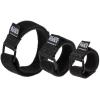 imageKlein Tools 80070 Cable Management Kit with Hook and Loop Cinch Straps SelfAdhesive Cable Mounting Clips 52Piece