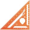 imageKlein Tools 9357SSQ Rafter Square 7Inch Double Laser Etched Aluminum MultiFunctional Carpenter Measuring Layout Tool Triangle Ruler for WoodworkingRafter Square  7Inch