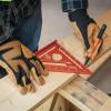 imageKlein Tools 9357SSQ Rafter Square 7Inch Double Laser Etched Aluminum MultiFunctional Carpenter Measuring Layout Tool Triangle Ruler for WoodworkingRafter Square  7Inch