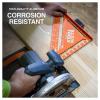 imageKlein Tools 9357SSQ Rafter Square 7Inch Double Laser Etched Aluminum MultiFunctional Carpenter Measuring Layout Tool Triangle Ruler for WoodworkingRafter Square  12Inch