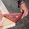 imageKlein Tools 9357SSQ Rafter Square 7Inch Double Laser Etched Aluminum MultiFunctional Carpenter Measuring Layout Tool Triangle Ruler for WoodworkingRafter and Framing Square Set