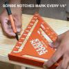 imageKlein Tools 9357SSQ Rafter Square 7Inch Double Laser Etched Aluminum MultiFunctional Carpenter Measuring Layout Tool Triangle Ruler for WoodworkingRafter Square  12Inch