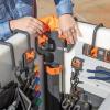imageKlein Tools BC515S Bucket Work Center SHook Module Hot Stick Holder with Magnetic Flap Fits 8Foot and 12Foot Telescoping Sticks