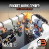 imageKlein Tools BC515S Bucket Work Center SHook Module Hot Stick Holder with Magnetic Flap Fits 8Foot and 12Foot Telescoping Sticks