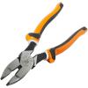 imageKlein Tools D2139NECRINS Side Cutting and Crimping Pliers Made in USA New England Nose Insulated 9InchSlim Handle