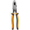 imageKlein Tools D2139NECRINS Side Cutting and Crimping Pliers Made in USA New England Nose Insulated 9InchSlim Handle