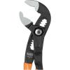 imageKlein Tools D50510B Pump Pliers Klaw QuickAdjust Curved Jaw Hardened Teeth for Maximum Torque 10Inch