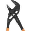 imageKlein Tools D5317 Compact Plier Wrench High Leverage MultiUse Adjustable Plier Wrench with Smooth Jaws 7Inch10Inch