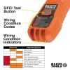 imageKlein Tools ET310KIT AC Circuit Breaker Finder Kit Electric Tester GFCI Tester Leads Adapters and Case