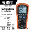 imageKlein Tools ET600 Multimeter Megohmmeter Insulation Tester 4000 Ohms Resistance 125V250V500V1000V AutoRanging TRMS MultimeterTester