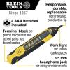 imageKlein Tools VDV500820 Wire Tracer Tone Generator and Probe Kit Continuity Tester for Ethernet Telephone Speaker Coax Video and Data Cables RJ45 RJ11 RJ12Digital and Analog
