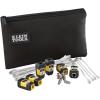 imageKlein Tools VDV770127 Replacement Zipper Pouch for Scout Pro 3 Tester and Remote Expansion Kit Made of Durable Nylon Black