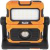 imageKlein Tools 56417 MODbox Rechargeable 3000Lumen LED Work Light Portable 2in1 Flood and Spot Light 360Degree Rotation Compatible with MODbox Rail System3000Lumen Dual Beam Light