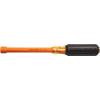 imageKlein Tools 64612INS Insulated Nut Driver Made in USA 12Inch Hex Cushion Grip Handle 6Inch Round Hollow ShaftNonMagnetic