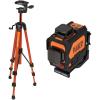 imageKlein Tools 93PLL SelfLeveling Laser Level with Bright Green 3x360Degree Planes Rechargeable Battery Magnetic MountLaser wTripod