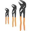 imageKlein Tools D53103KIT Adjustable Pliers Wrench Set Compact HighLeverage Parallel Smooth Jaw Pliers 7Inch 10Inch and 12Inch 3Piece