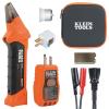 imageKlein Tools ET310KIT AC Circuit Breaker Finder Kit Electric Tester GFCI Tester Leads Adapters and Case