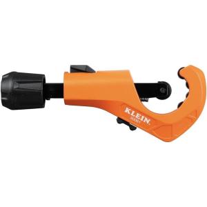 imageKlein Tools 50061 QuickAdjust Tubing Cutter 158Inch OD Cutting Capacity for Copper and Aluminum Compact Retractable Telescoping Deburring Tool